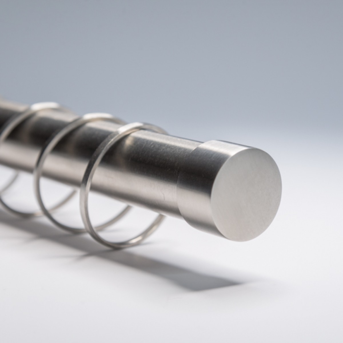 RVS Gordijnroede, roede in RVS 28 mm dik