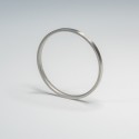 SF RVS Ring binnenmaat 44 mm - rvs roede 28 mm