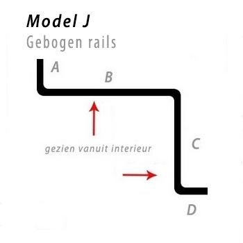 Bochtservice gordijnrails en roedes