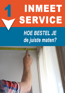 Inmeet service gordijnrails