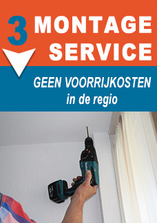 Gordijnrails monteren